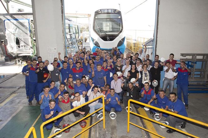 Alstom Completes The 20 First Trains For PRASA Manufactured In Brazil