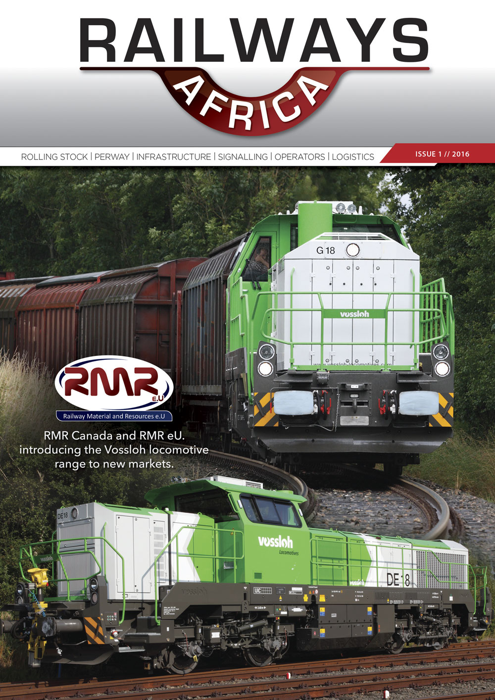 Railways Africa<sup>TM</sup> Issue 1 - 2016