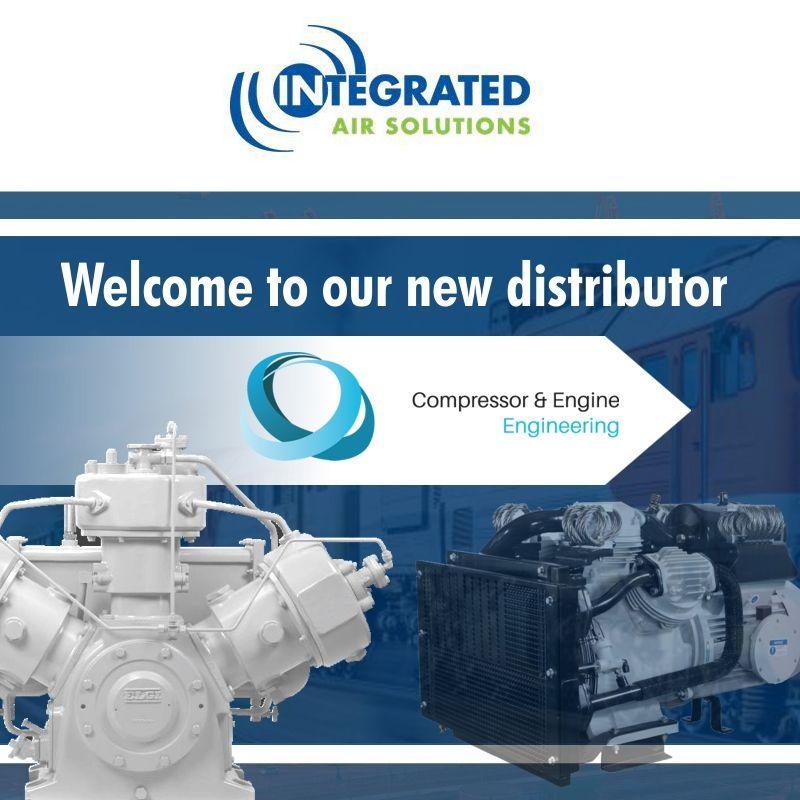 Compressor & Engine Engineering Appointed As Exclusive Distributor Of Elgi Compressors For Rail