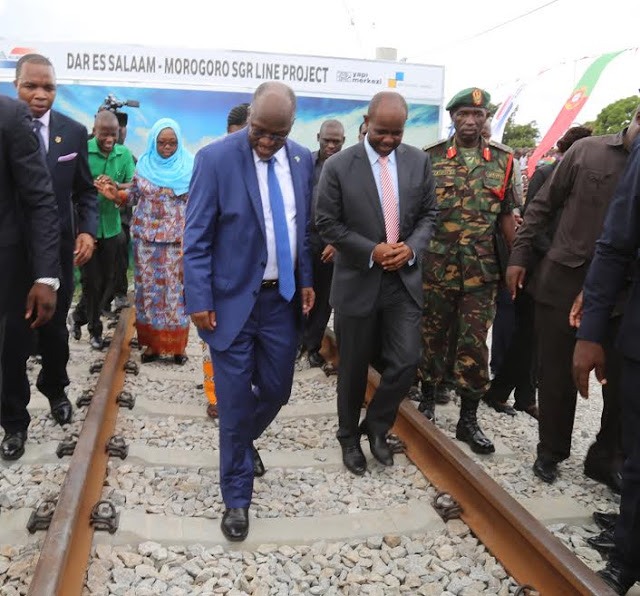 Tanzania Kicks off Standard Gauge Railway Project