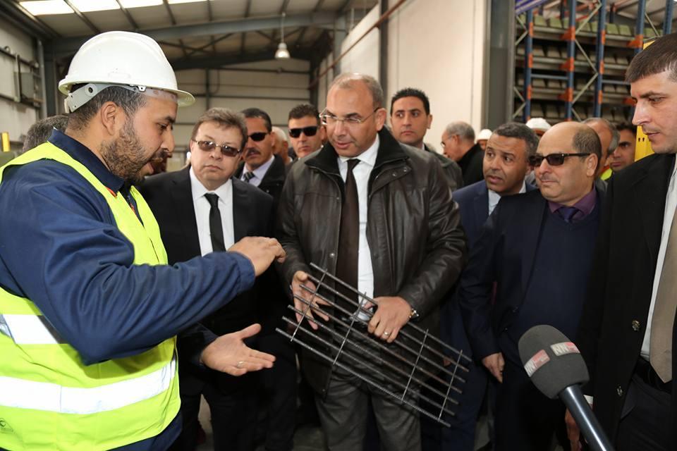 Minister of Public Works and Transport Visits the M'Sila wilaya
