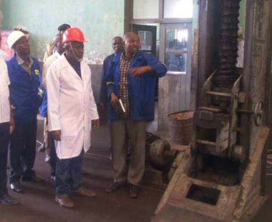 Tanzanian Deputy Minister Visits TAZARA Facilities