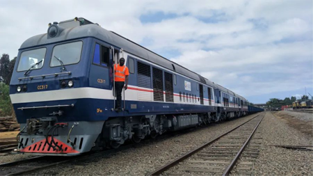 CRRC Ziyang Exports Locomotives To Gabon