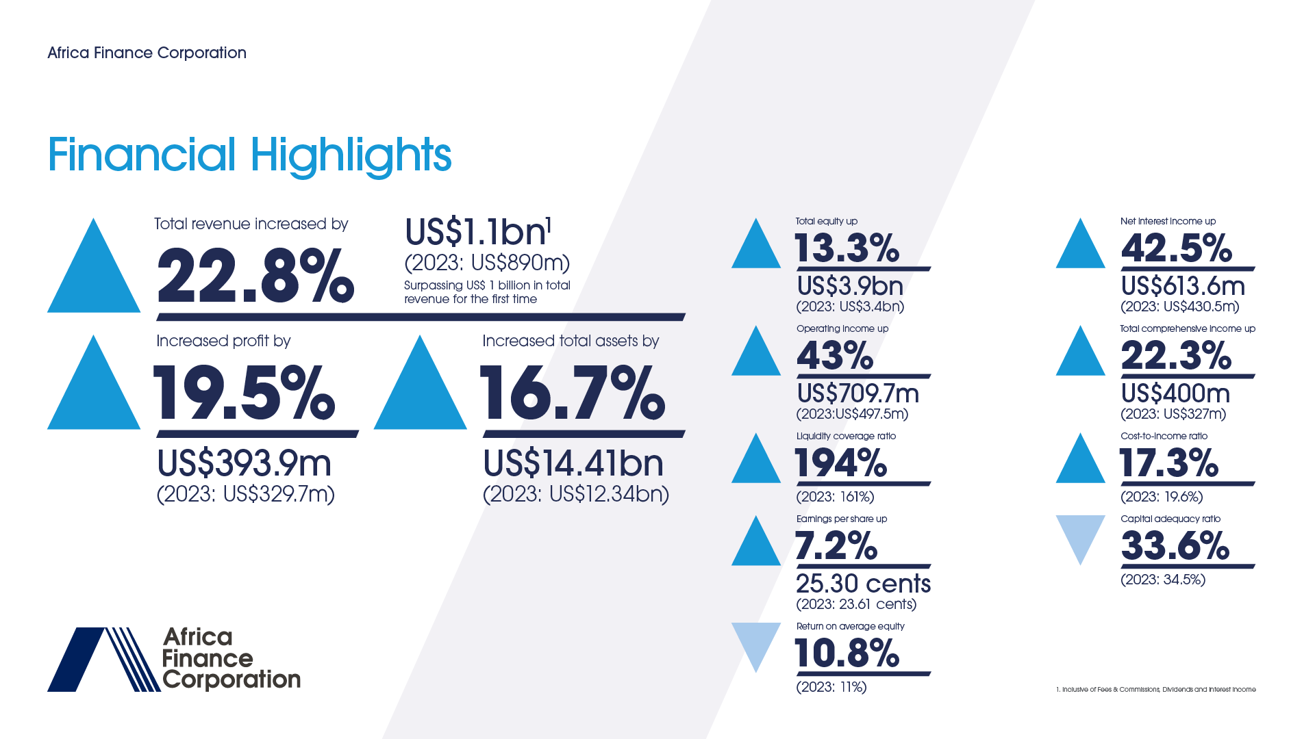 Africa Finance Corporation Tops US$1 Billion in Revenue for First Time as Landmark Projects Unlock Growth Across the Continent