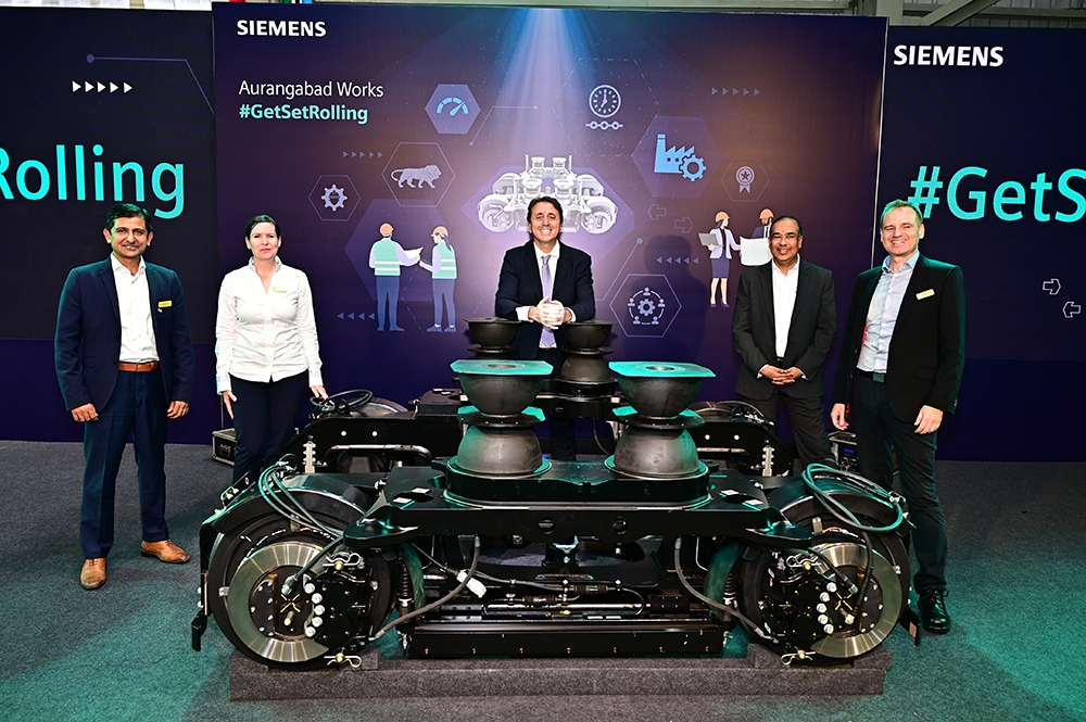 Siemens Limited Sets Up State-Of-The-Art Production Facility For Bogies In Aurangabad