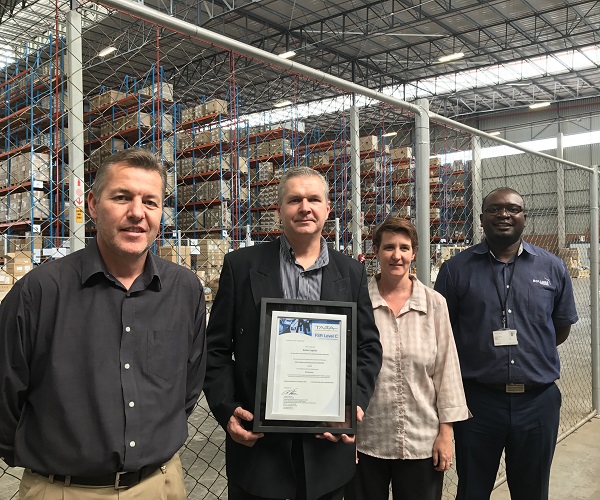 Bolloré Logistic SA Receives TAPA Level C Certificate