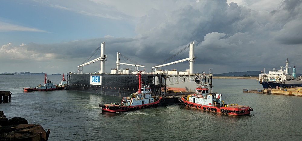 Carena Announces the Acquisition of a 12,000-Ton Floating Dock to Strengthen Its Operational Capacities