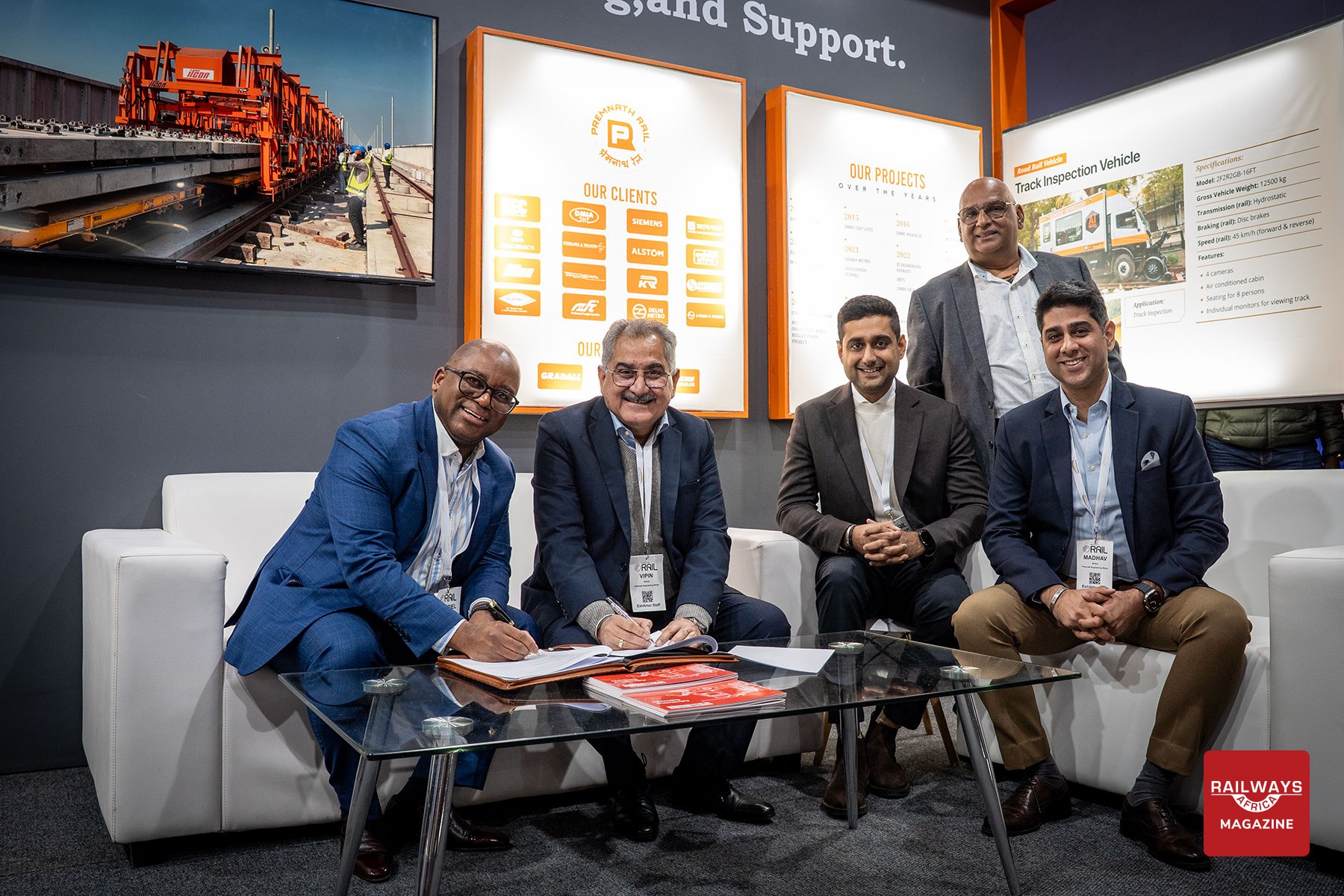 Zeromec and Premnath Rail Sign Railway Maintenance Partnership