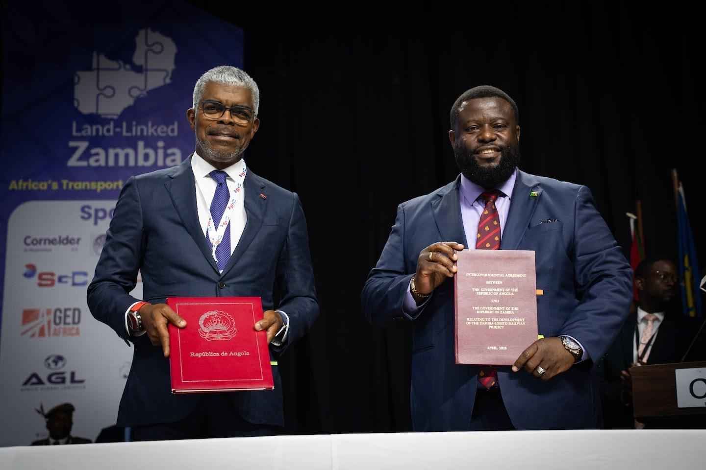 Zambia and Angola Sign Landmark Agreement to Advance Lobito–Zambia Railway Project