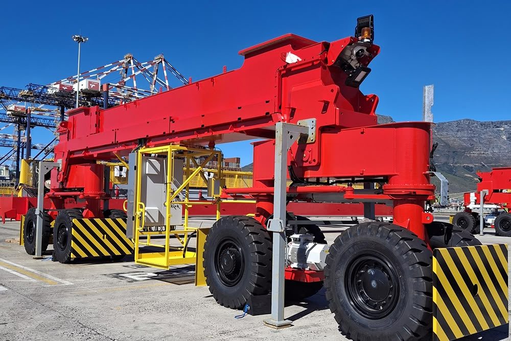 Essential Equipment Starts Arriving at the Cape Town Container Terminal