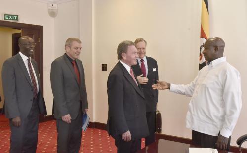 Ugandan President Meets Germany-Based Gauff Engineering Investors