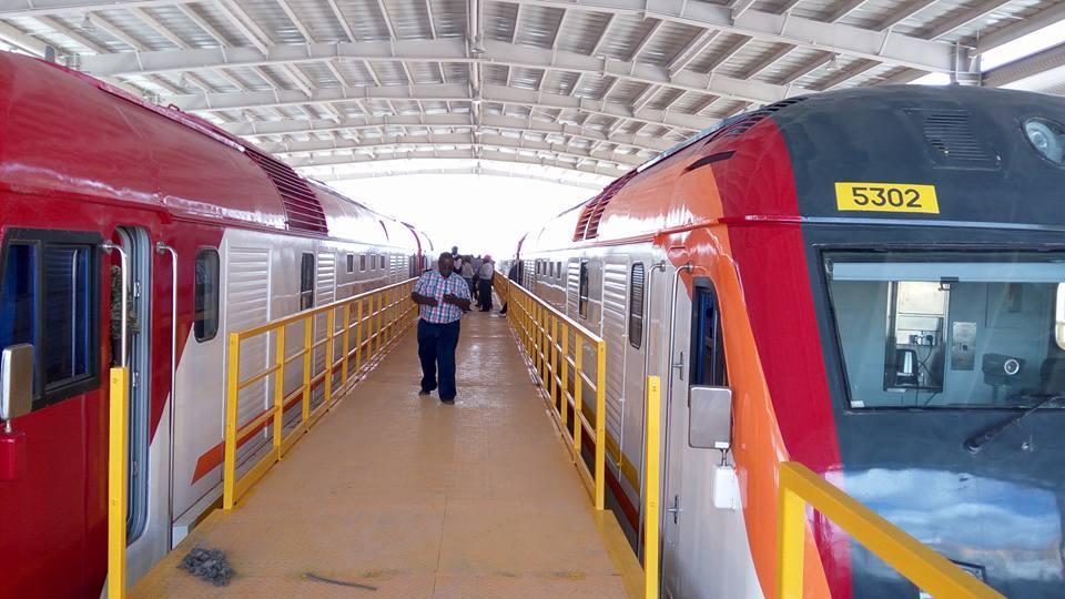 Static Tests Of The Passenger Locomotive Underway At Nairobi South