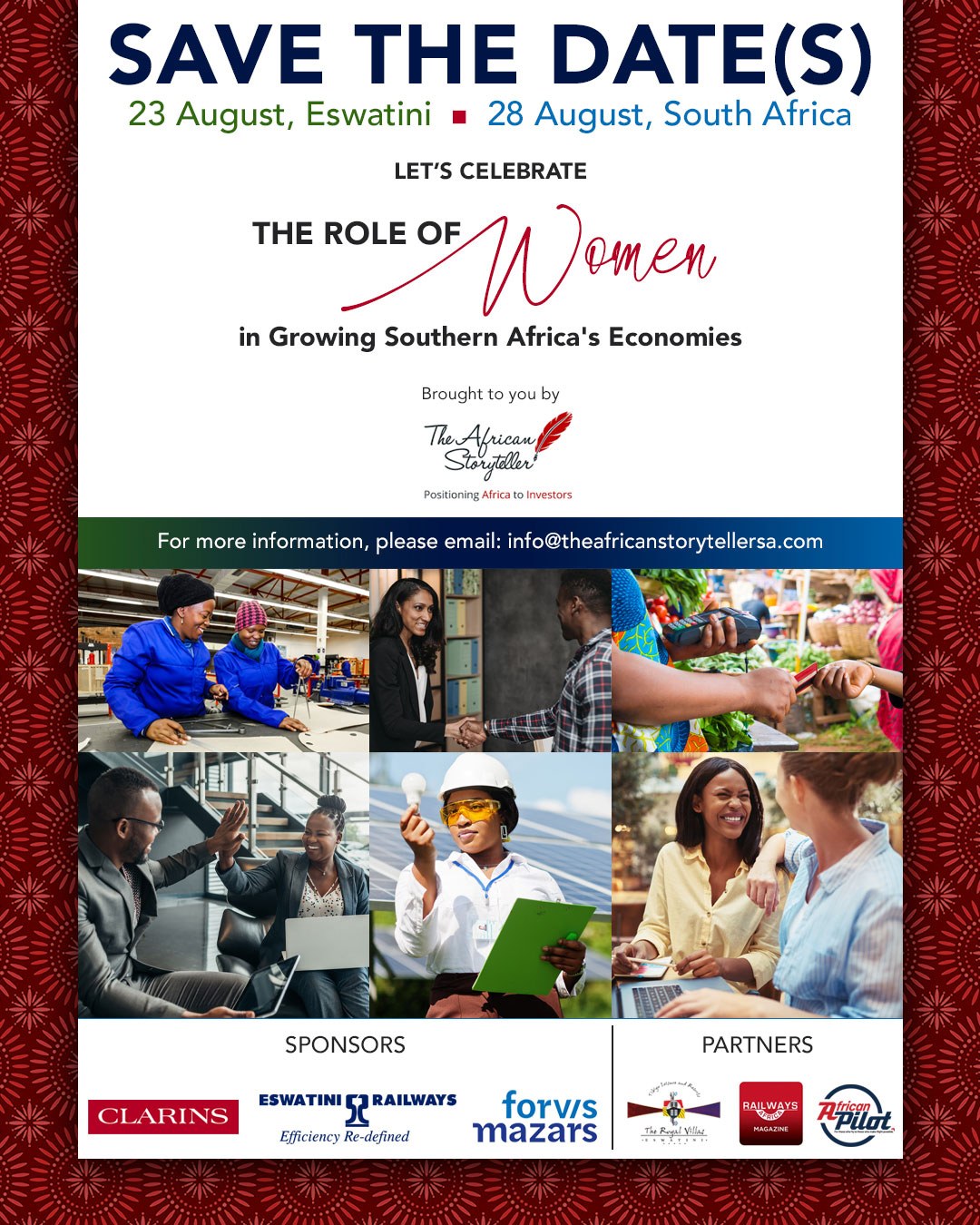 The African Storyteller Launches Regional Women’s Month Event to Champion Economic Inclusion in Southern Africa