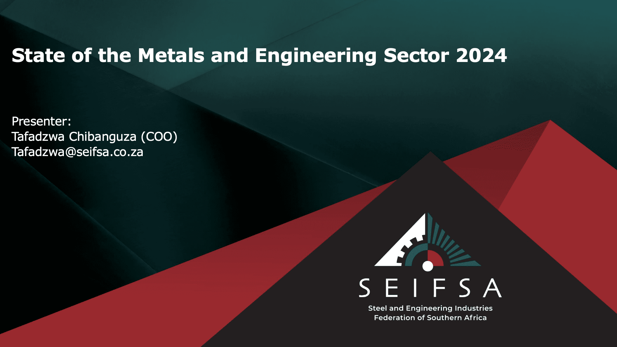 SEIFSA Outlines Logistics, Transnet, Load Shedding And Geopolitics As Risks For Local Metals & Engineering Sector In 2024