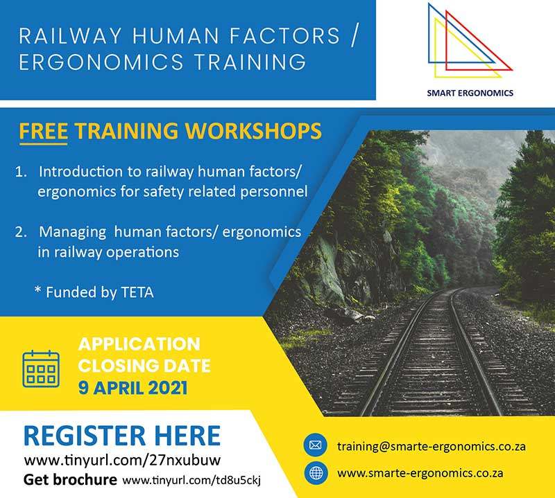 Smart Ergonomics To Train 300 Personnel In Railway Human Factors Ergonomics