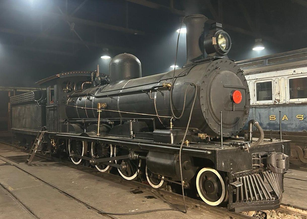 Fairlie Projects to Unveil Restored 1897 Class 6A Steam Locomotive at Old Germiston Steam Depot