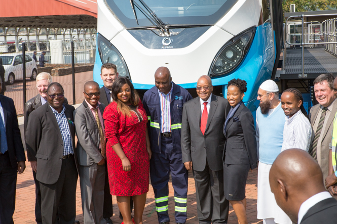 Presidential Launch Of Peoples’ Trains For South Africans