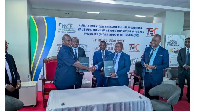 Tanzania Railways Corporation and WCF Sign Agreement for Hotel and Conference Centre at Morogoro SGR Station