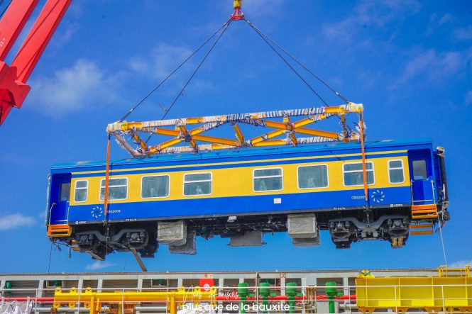 Compagnie des Bauxites de Guinée Takes Delivery of Rolling Stock