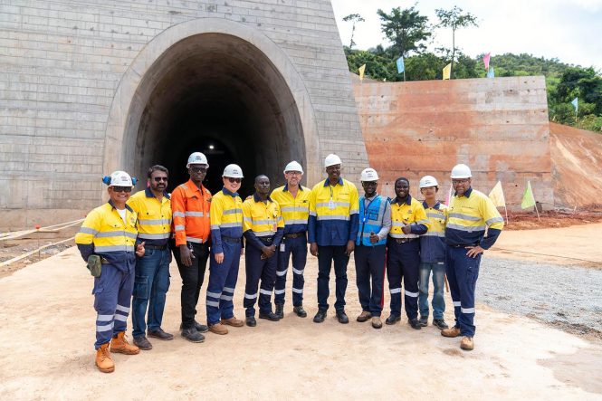 Tunnel Breakthrough Connects SimFer Mine to Port, Advancing Guinea’s TransGuinéen Railway Project