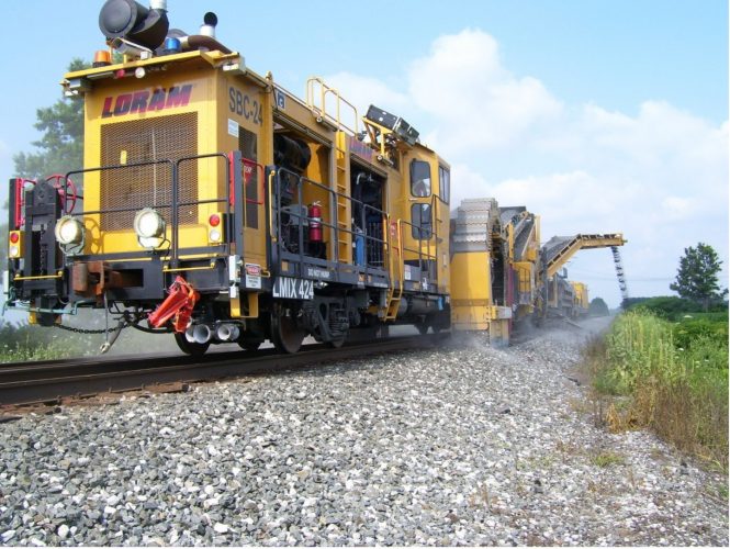 Ballast Maintenance Spotlight with Loram