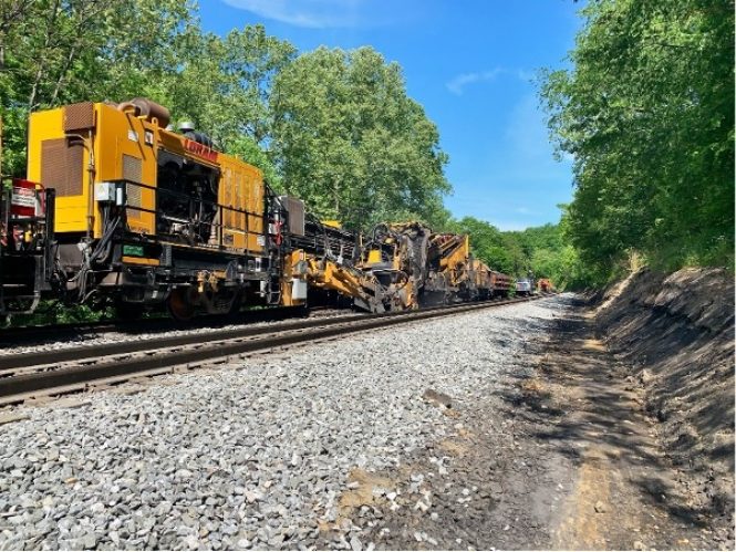 Loram Undercutting Equipment Essential for a Healthy Track Structure