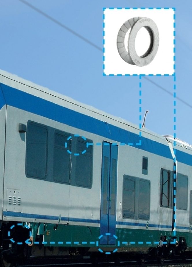BMG's Nord-Lock Wedge-Locking Washers Safely Secure Bolted Joints In The Railways Sector