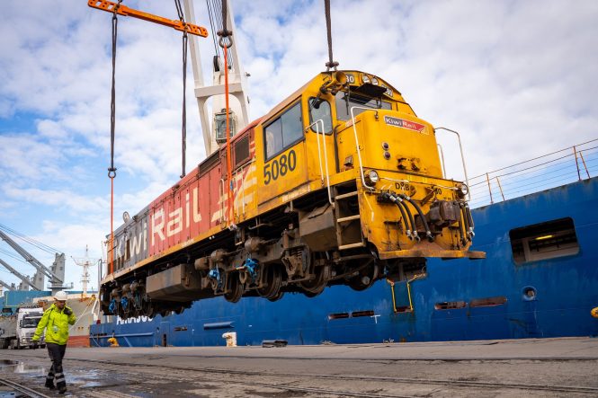 Traxtion Welcomes First Shipment of Locomotives for South African Service