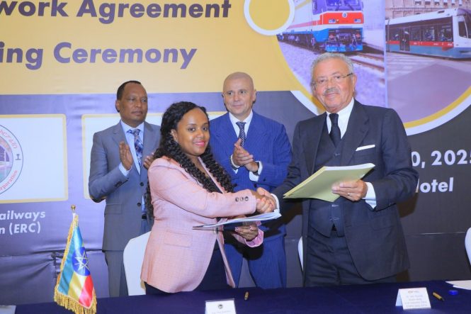 Ethiopian Railways Corporation and COIPA Italia S.P.A. Sign Strategic Cooperation Framework Agreement