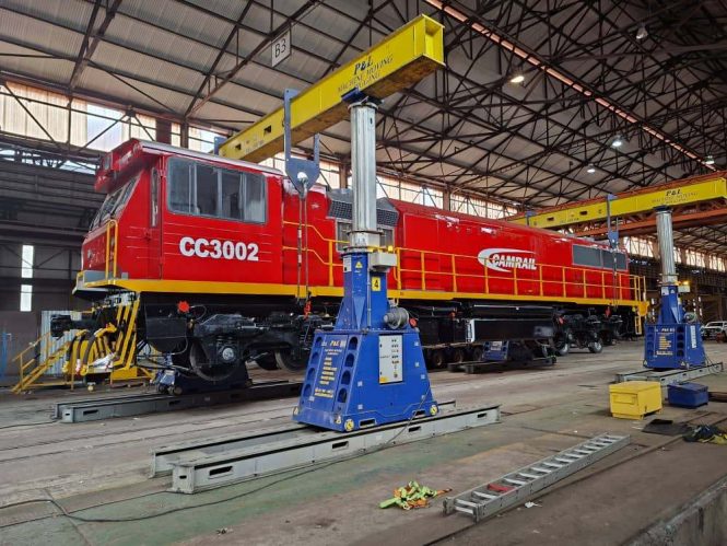 CAMRAIL Strengthens Its Traction Fleet with Four New GL30 Locomotives