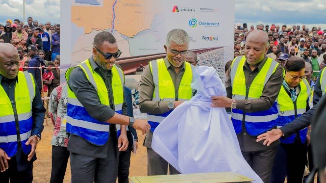 Construction of the Luena–Saurimo Railway Branch Line Officially Launched