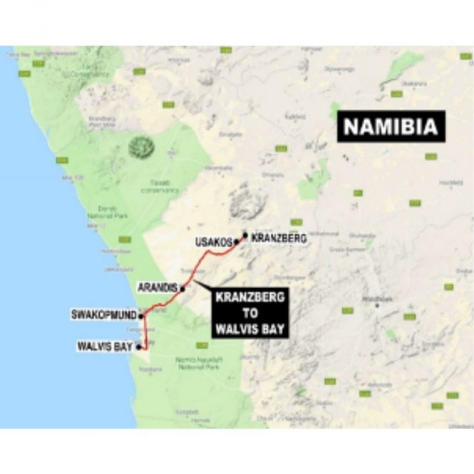 Upgrading Of The Railway Line Between Walvis Bay And Kranzberg