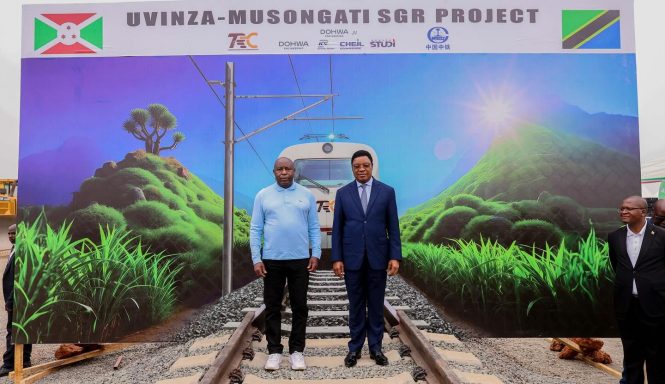 Tanzania–Burundi SGR Construction Begins