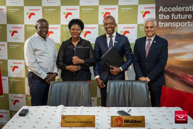 Transnet and Wabtec Sign R6.6 Billion Agreement to Strengthen Locomotive Fleet Performance