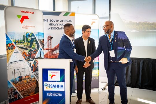 Transnet and SAHHA Elected to Lead Global Heavy Haul Association as SA Drives Railway Innovation
