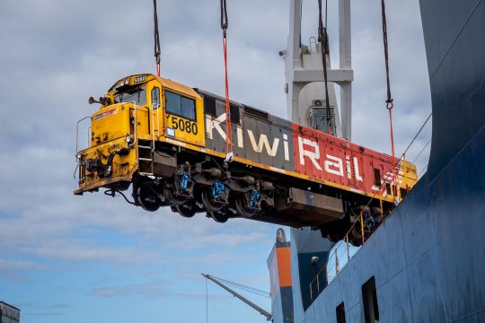 Traxtion Welcomes First Shipment of Locomotives for South African Service