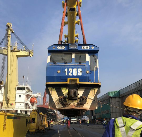 Grindrod Limited Locomotives Return From Sierra Leone