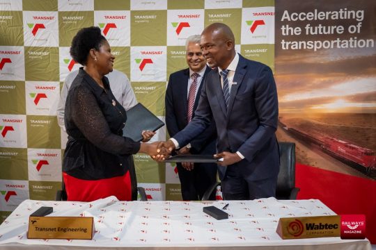 Transnet and Wabtec Sign R6.6 Billion Agreement to Strengthen Locomotive Fleet Performance