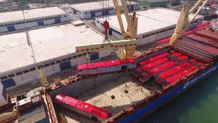 Egypt Receives Fifth Batch Of Locomotives From GE Transportation