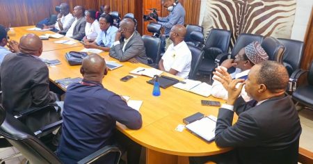 TRC Director General Presents SGR Operations to the Board of Directors of Uganda Railways Corporation (URC)