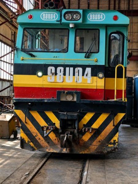 Unirail-Greco Team Assesses Four Uganda Railways 98XX Locomotives