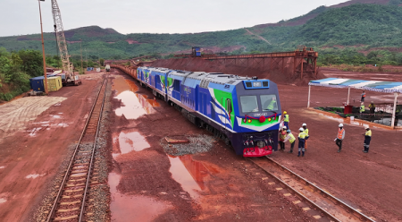 Sierra Leone's Leone Rock Metal Group Receives Advanced New Locomotives from China