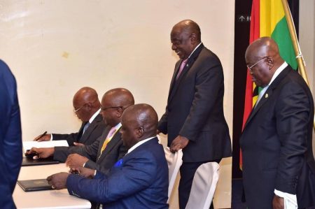 Transnet Signs A Rail Revitalisation Agreement With Ghana Railway Company Limited And Ghana Railway Development Authority