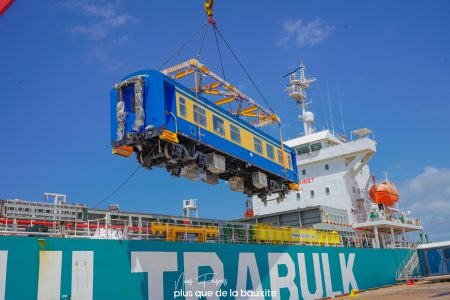 Compagnie des Bauxites de Guinée Takes Delivery of Rolling Stock