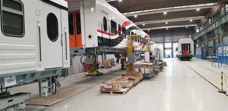 TMH Starts The Assembly Of Passenger Coaches For Egypt