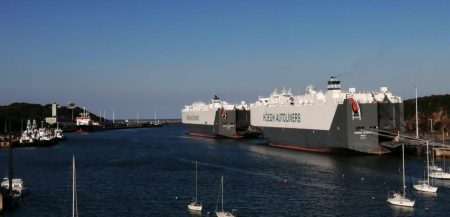 The East London Multi-Purpose Terminal Welcomed Its First Transhipment Vessels