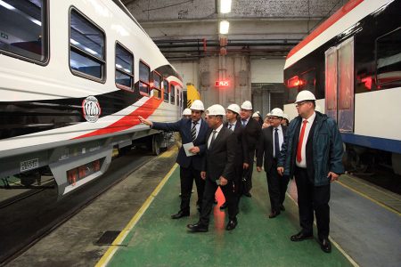 TMH Presents Two Passenger Coach Prototypes To Egypt