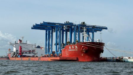 Côte D’ivoire Terminal Takes Delivery Of Six Fleet Gantries