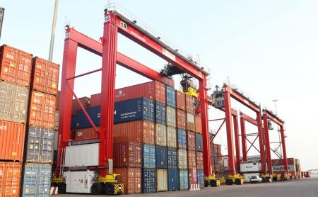 Congo Terminal Introduces Two New RTG Cranes