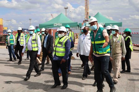 Botswana President Visits Nacala Port